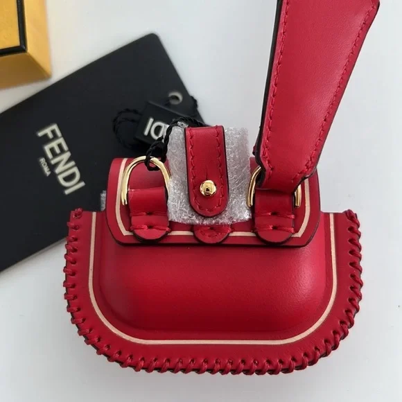 SOLD!!!!!!!!! FENDI mini FF pico baguette bag-accessory - Picture 3 of 10